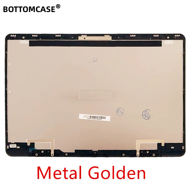 BOTTOMCASE New Top Case For ASUS X411U X411 X411UF X411UN X411UA S4100V S4200U S410U R421U LCD Back Cover Case For Metal Gold