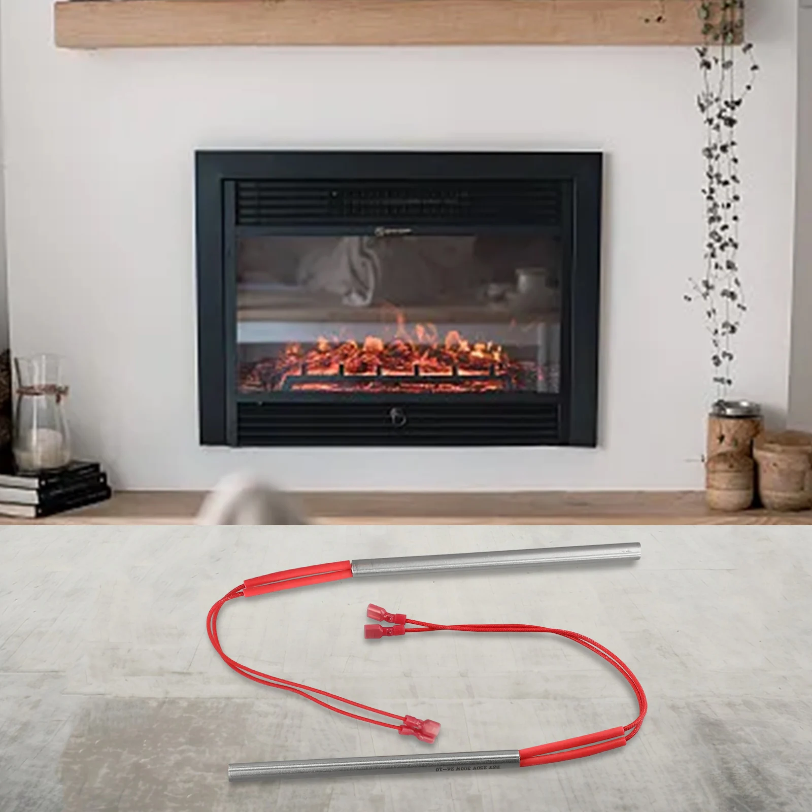 

For Pellet Stove Glow Ignitor Replacement Kit Efficient Heating Element Designed for Nemaxx Models at Standard Voltage