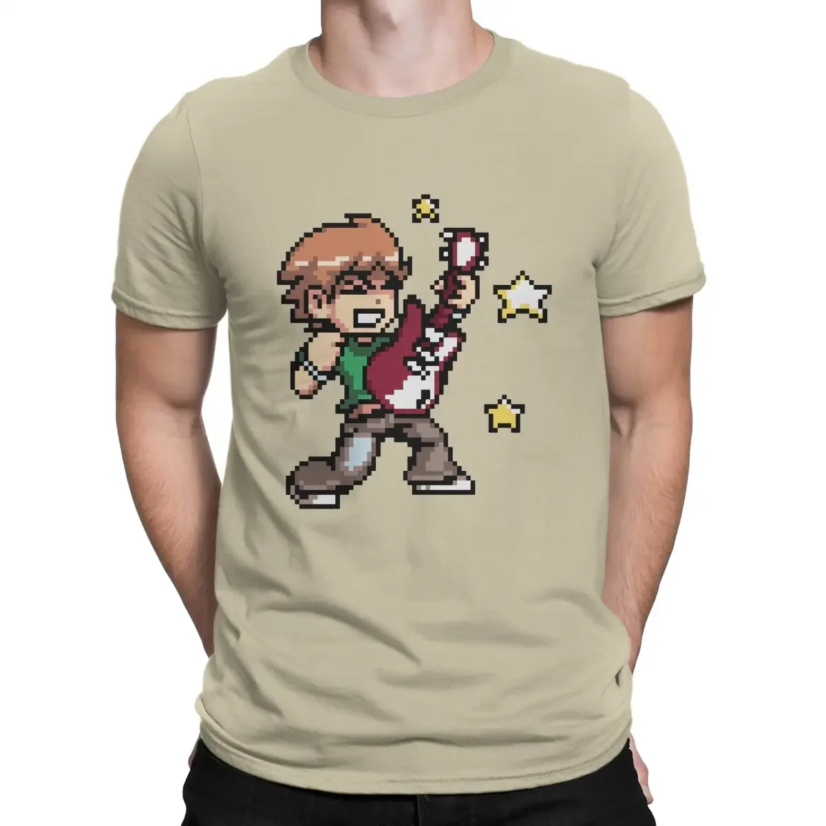 Pilgrim VS The World Game Funny Pure Cotton Tees Round Collar Short Sleeve T Shirts Sprite T-Shirt for Men Unique Clothing image 2