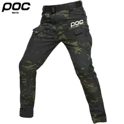 Cycling MTB Pants Riding Mountain Moto POC Bike Long Pant Motocross Cycle Pants Bicycle Waterproof Sport Hiking Camping Trouser