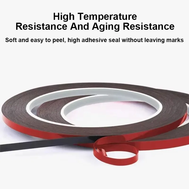 10 مللي متر رقيقة مزدوجة الوجهين لزجة رغوة الشريط لاصق الهاتف اللوحي شاشة LCD الغطاء الخلفي الإطار تحديد الغراء آيفون سامسونج