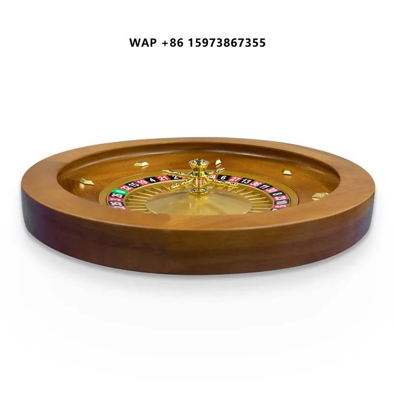 Casino Gaming Professional High Quality Wooden Roulette Wheels 18 Inch Gambling Roulette Wheel