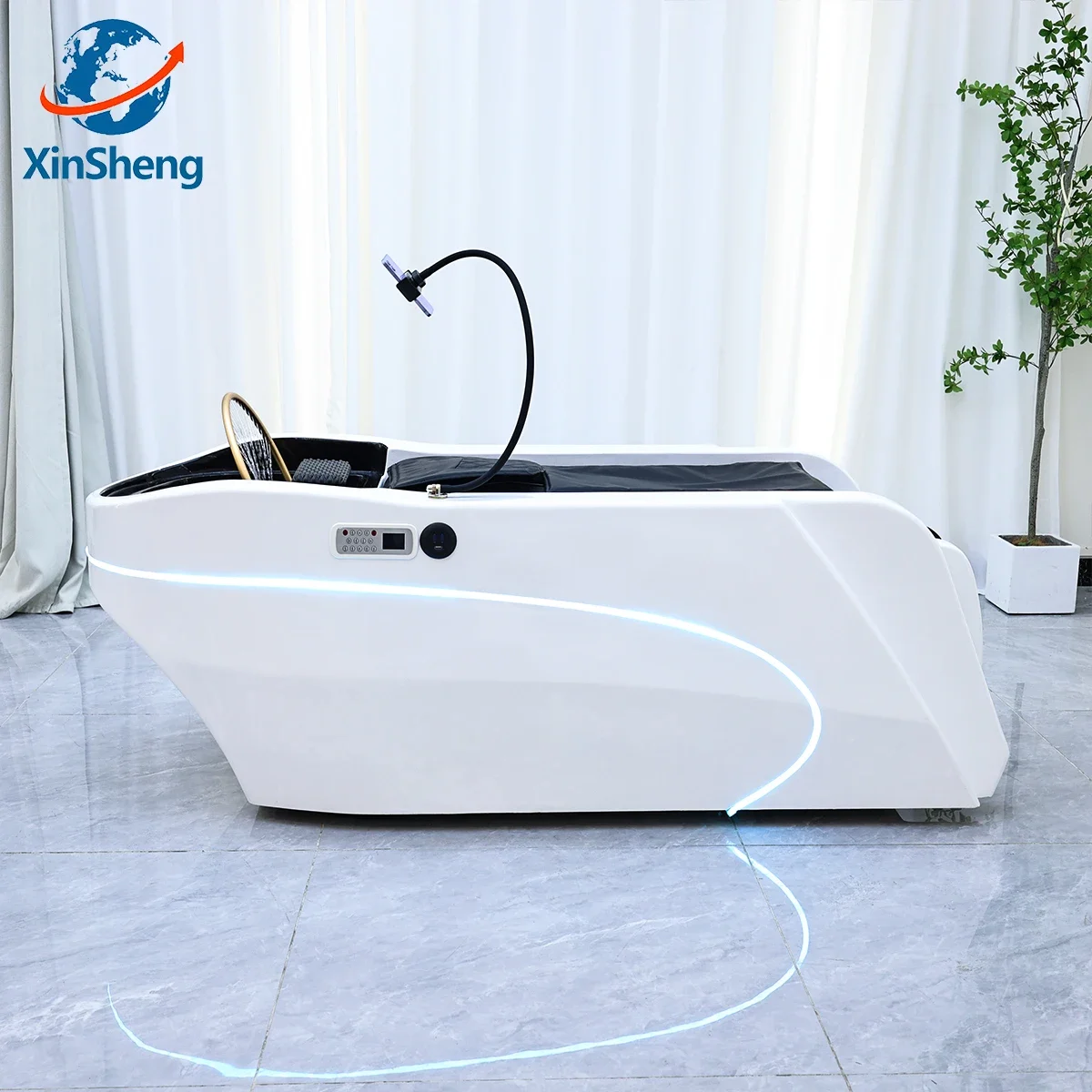 신성 미용실 샴푸 베드 헤드 SPA 훈증기 전동 마사지 테이블 (레저 건강 매장 상업용 가구)