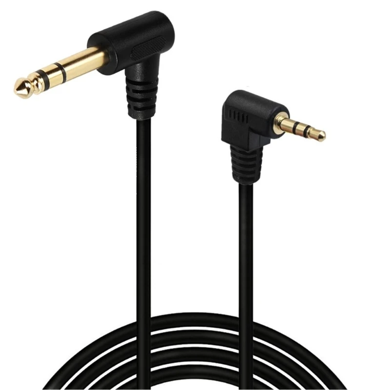 3.5 مللي متر 1/8 "TRS إلى 6.35 مللي متر 1/4" سلك ستريو سلك لمكبر صوت نظام منزلي ومكبرات صوت 180 سم