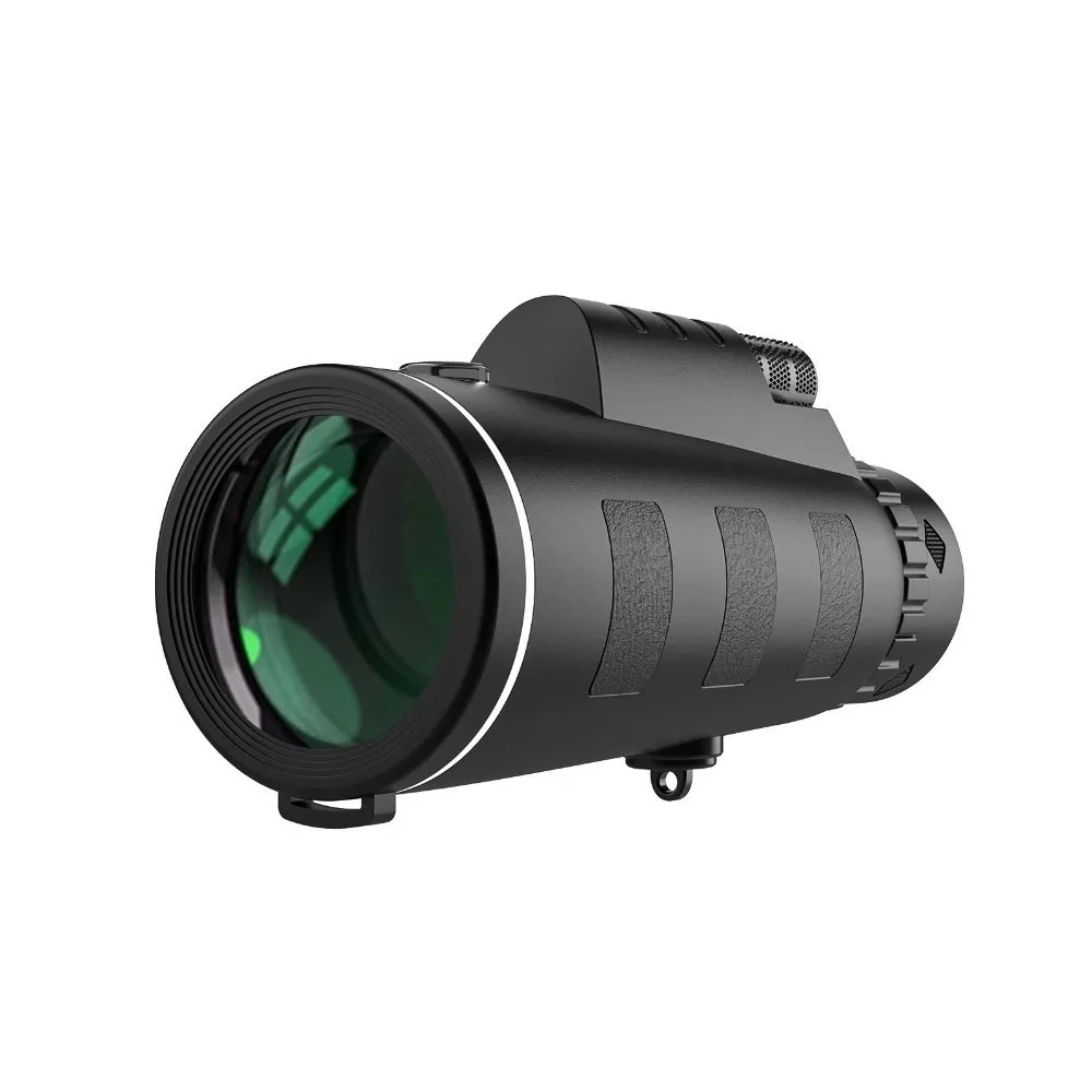 

Zoom Telescope Monocular Smartphone Adapter Night Vision Powerful Monocular Long Range with Bracket HD Monocular Camping Gear