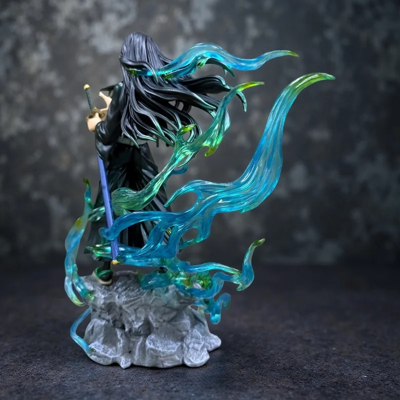 Demon Slayer Tokitou Muichirou Pvc Action Figure 33 cm Anime Figuur Gk Standbeeld Model Speelgoed Collectie Pop Kinderen Kerstcadeau speelgoed