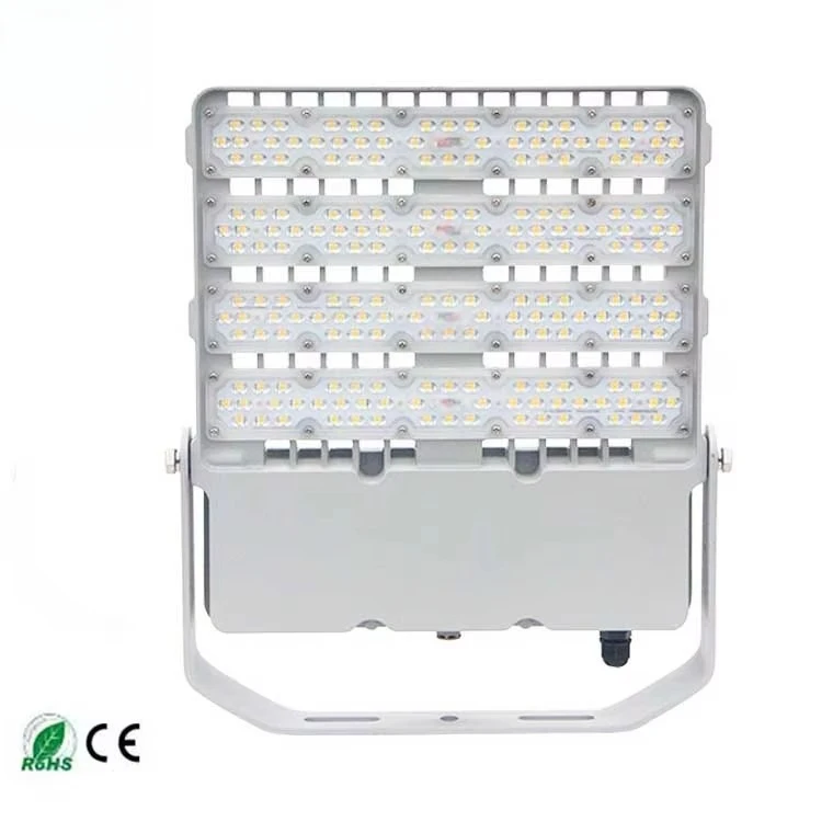 IP66 Led High Mast Lamp 100w 200w 240w Car Park LED Flood Light 90 Degree