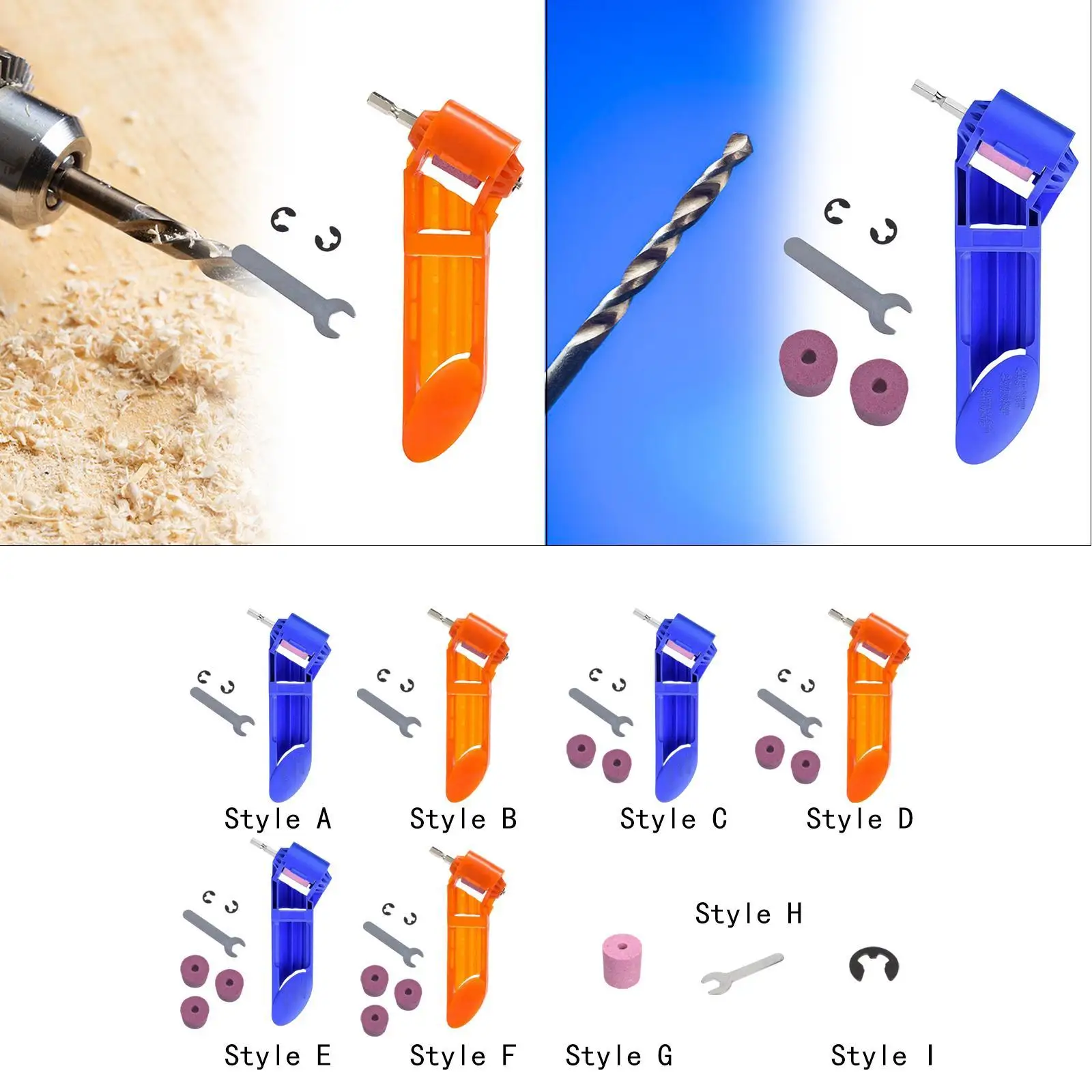 Drill Grinder Grinding Tool Accessory High Hardness Drill Bit Sharpener