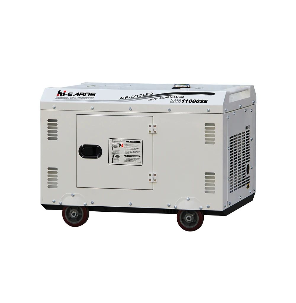 8kw 10kva 198F engine DG11000SE silent die·sel generators air cooled genset price