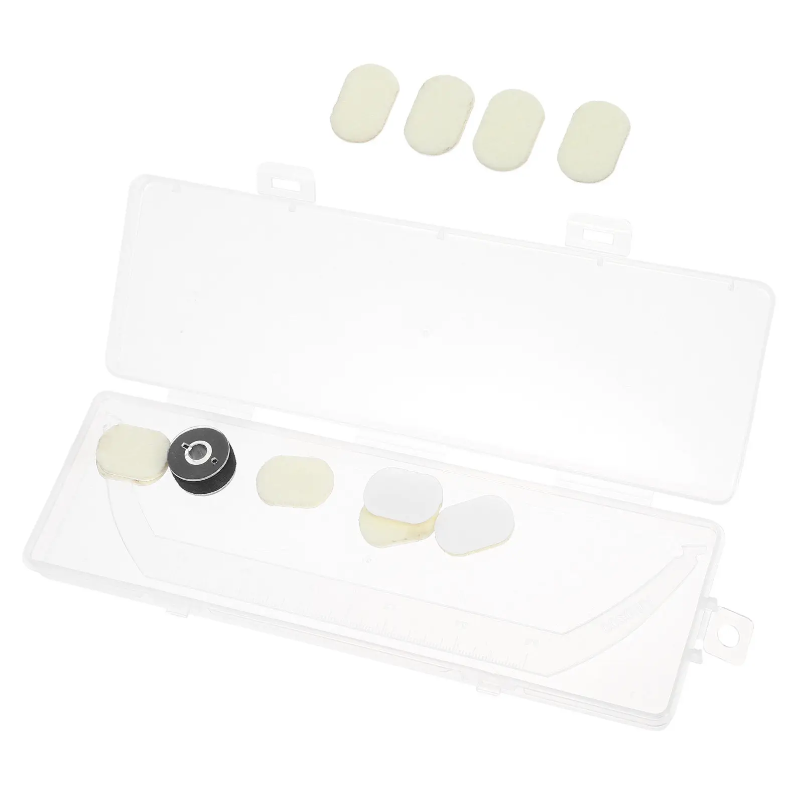 

Набор для разметки бровей: нить для разметки бровей с измерительной линейкой, точный шаблон для симметрии, для естественной формирования бровей, для домашнего и салонного использования