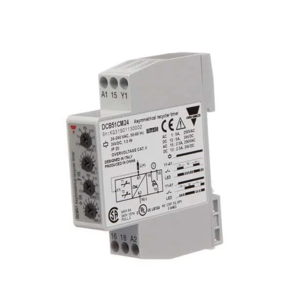 DCB51CM24 Swiss Jiale Asymmetric Cycle Delay Time Relay Compressor Dehydration Motor