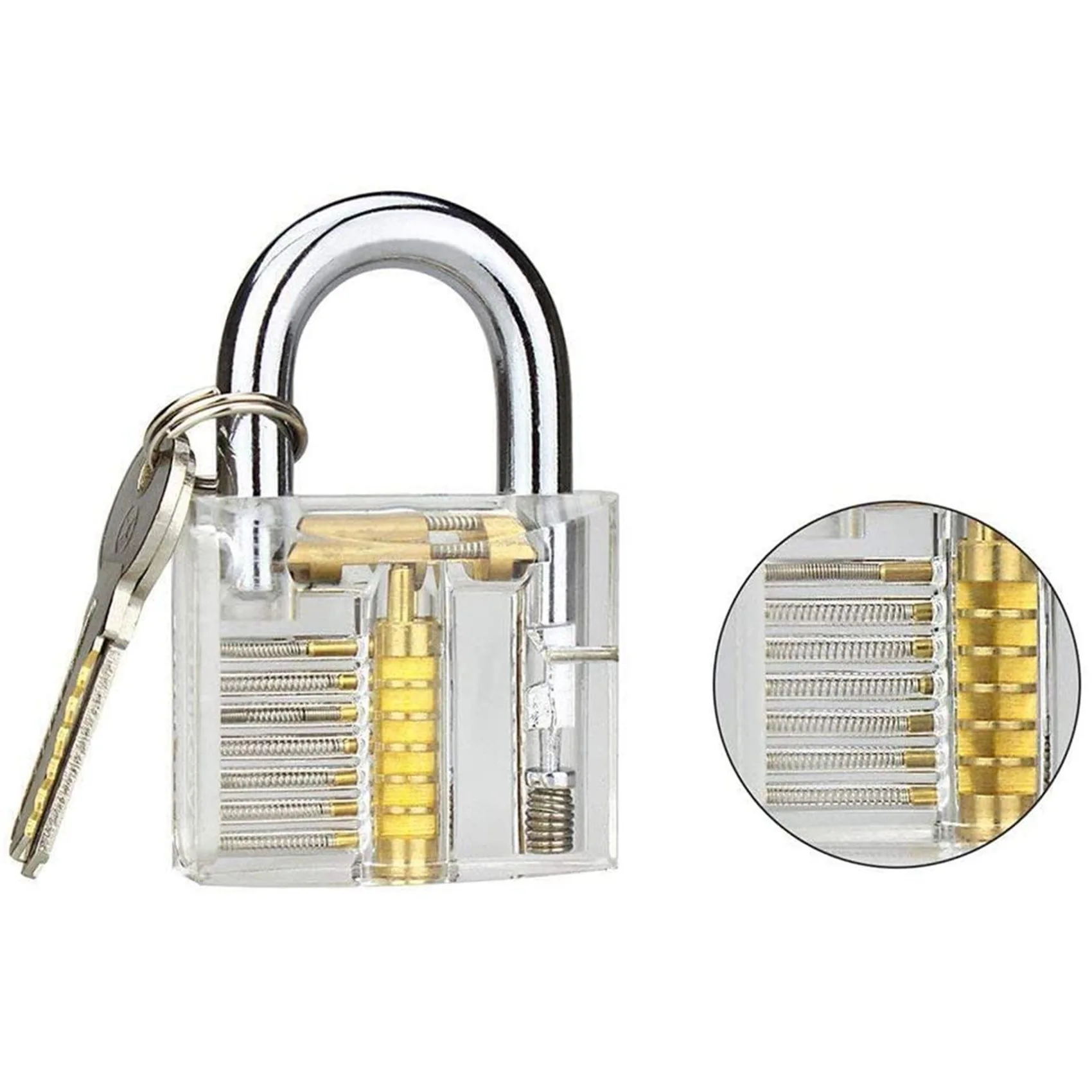 Transparent Lock Padlock Transparent Display Lock Crystal Lock