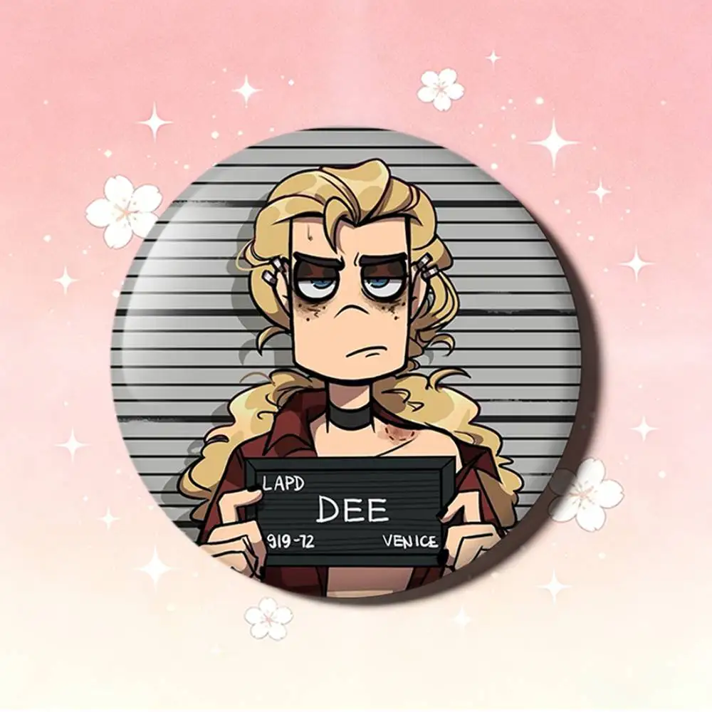 D-Dee M-Metal Family Laser Badge Applicable For Backpack Clothes Hats Decor Creative Accessories
