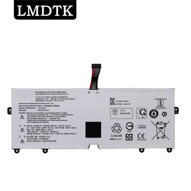 LMDTK LBS1224E LBR1223E 7.7V 72Wh Laptop Battery for LG Gram 2018 13Z980 14Z980 15Z980 13Z980-G.AA53C Series