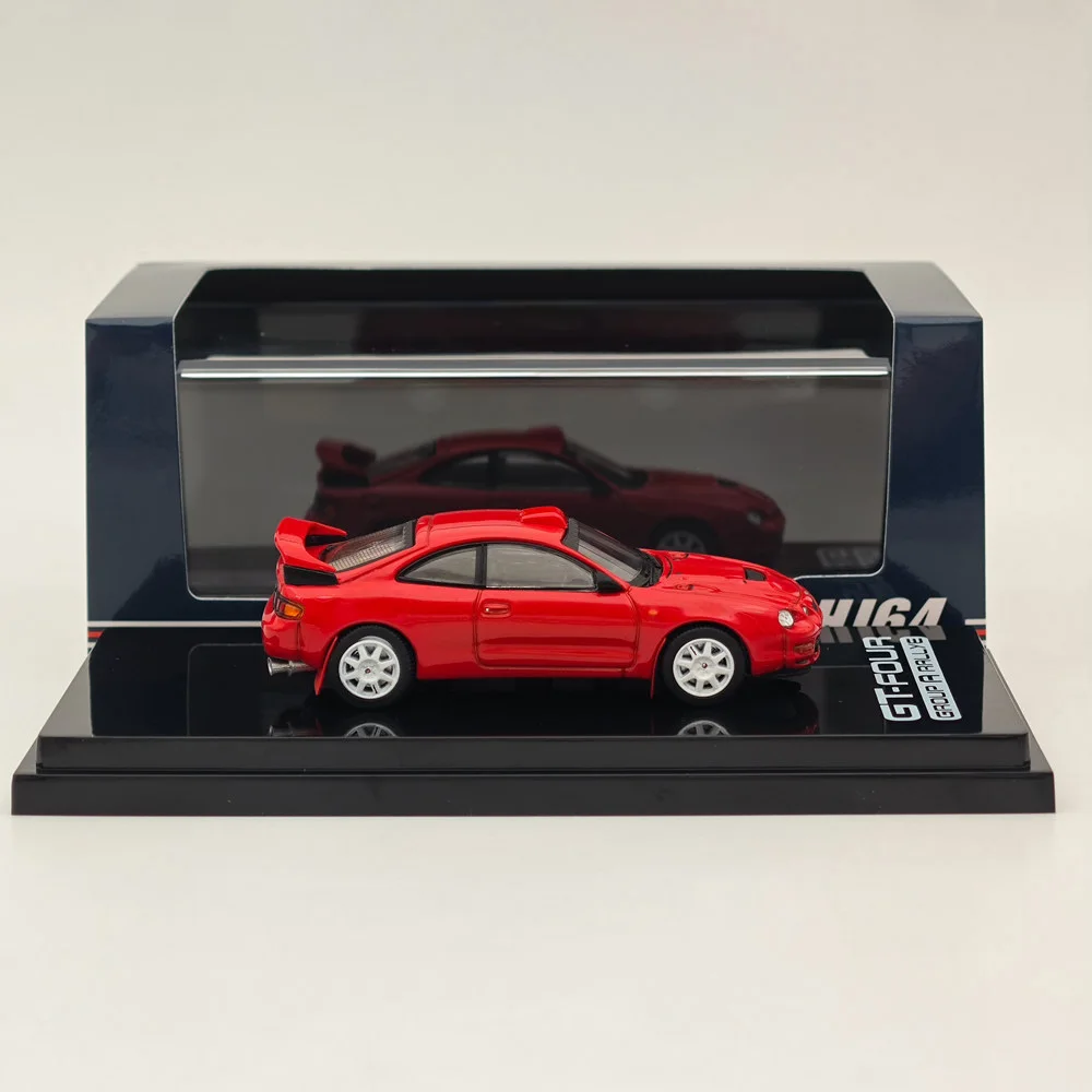 Hobby Japan 1/64 For CELICA GT-FOUR WRC Edition ST205 Customized 8 Spokes Wheel HJ641064CR SUPER RED Ⅳ Diecast Models Car Toys