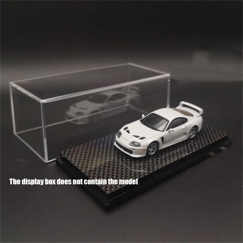 KICARMOD 1/64 Model Car Acrylic Display Box for Hotwheels MiniGT Collection Toys Holiday Gift (Model Cars are Not Included)