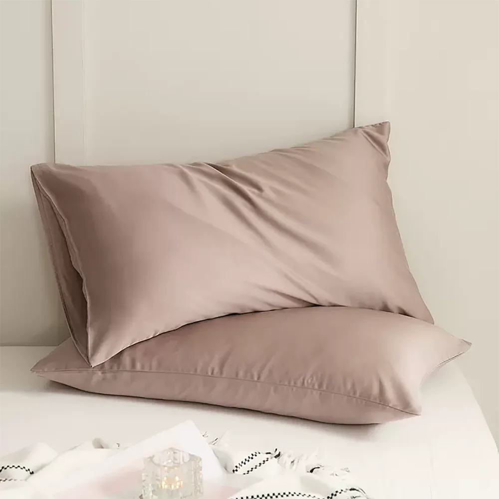 1 Pcs Microfiber Pillowcases Soft Bed Pillow Covers Envelope Closure, Wrinkle, Fade and Stain Resistant 48x74cm