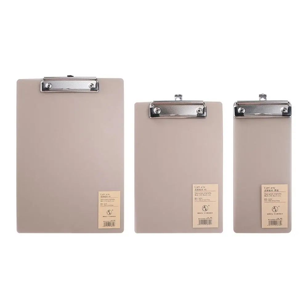 With Low Profile Gold Clip A4 A5 A6 File Folder Document Folder Writing Sheet Pad Writing Clipboard Writing Tablet Writing Pad