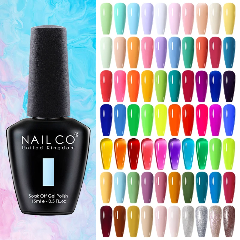

Гель-лак NAILCO для ногтей, 15 мл