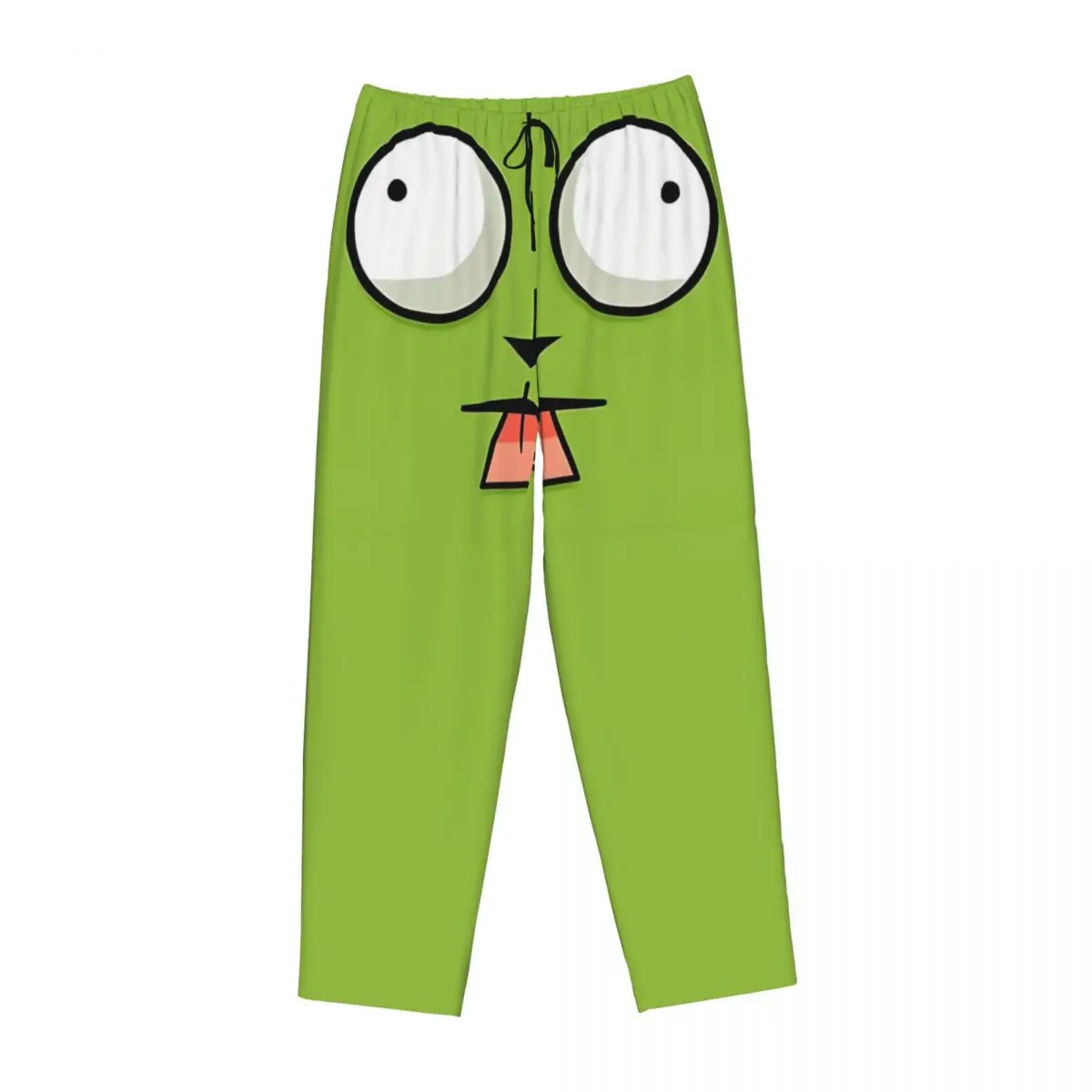 Custom Womens I-Invader Z-Zim Cartoon Pajama Pants Printed Sleep Sleepwear Bottoms with Pockets