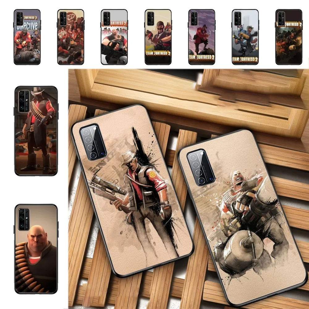 Video Team Game Fortress 2 Phone Case For Huawei Honor 10 Lite 9 20 7A 9X 30 50 60 70 Pro Plus Soft Silicone Cover