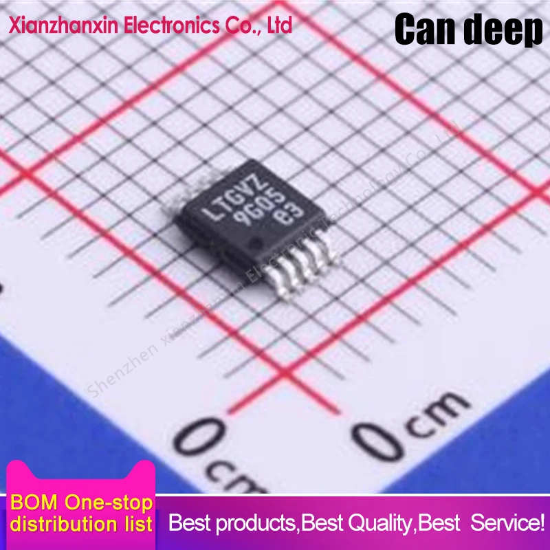 1PCS/LOT LT8608EMSE Silk screen LTGVZ MSOP10 1.5A Synchronous Buck Switching Regulator power supply IC in stock