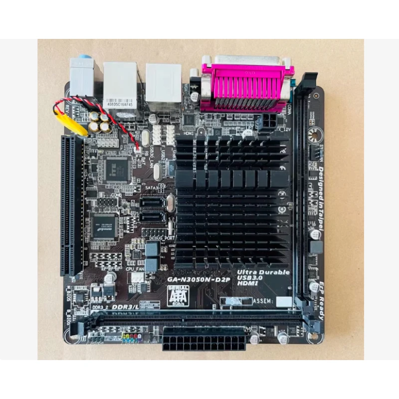 

Материнская плата Gigabyte GA-N3050N-D2P DDR3 с HDMI и двумя портами LAN