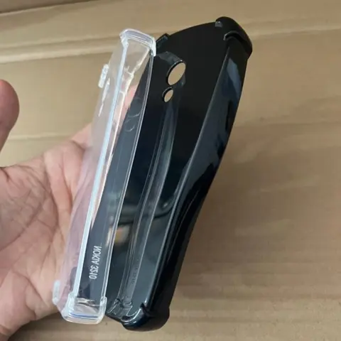 For Nokia 3210 Transparent Black TPU Phone Case for NOKIA Nokia3210 NOKIA3210 Silicone Soft Cover Protective Back Shell