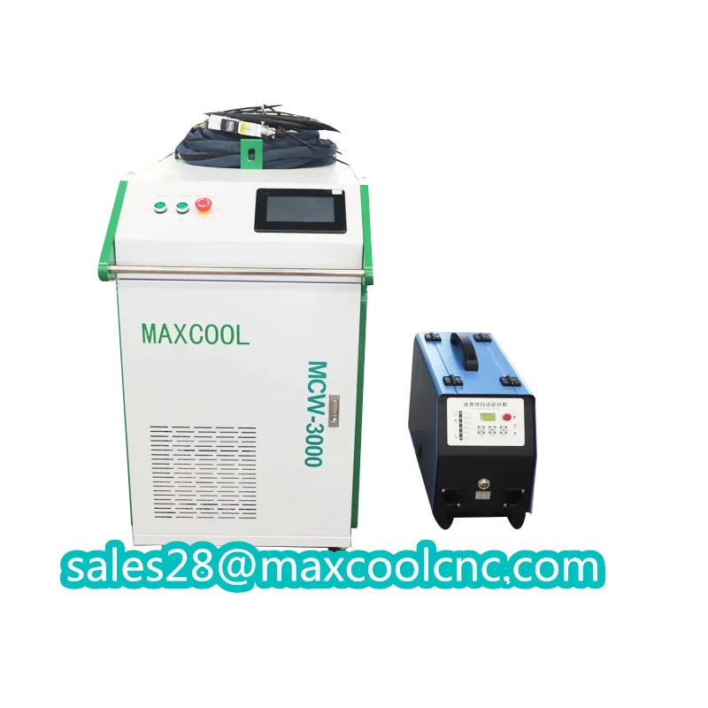 Maxcool Fiber Laser Welding Machine with Double Wire Feeding System Laser Welding Machine 1500w 2000w 3000w