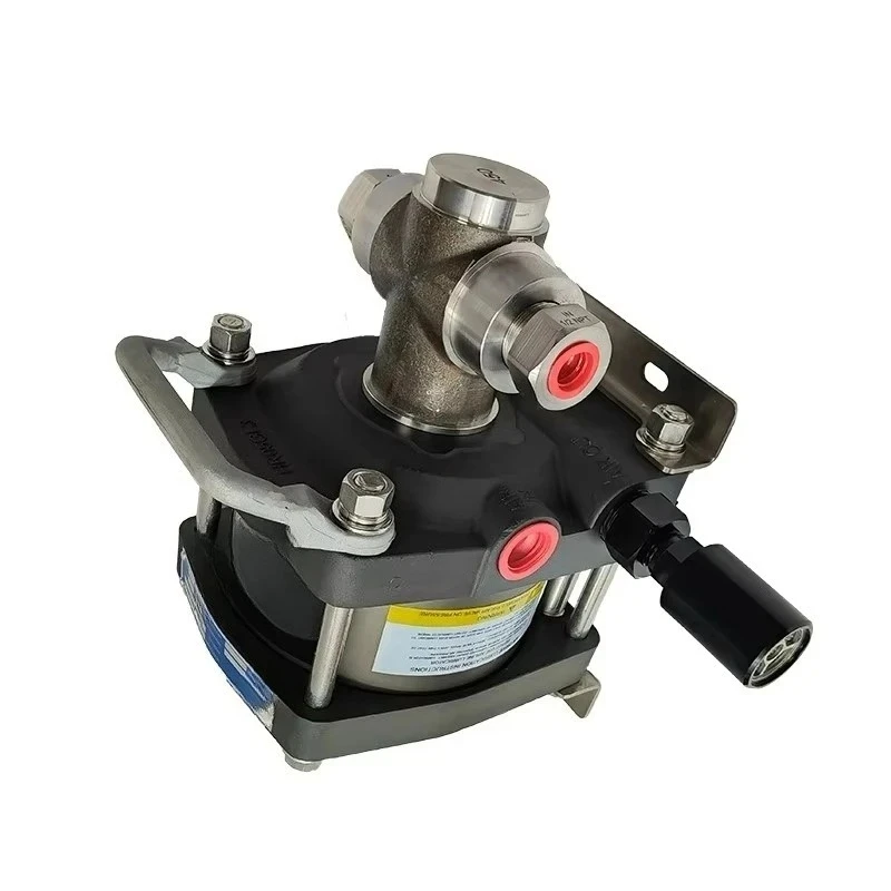 HYDR-STAR AHP06-1S-150 Air-Driven Liquid Pump High Pressure Piston Pump for Burst Testing Max 22500psi Hydraulic Pump