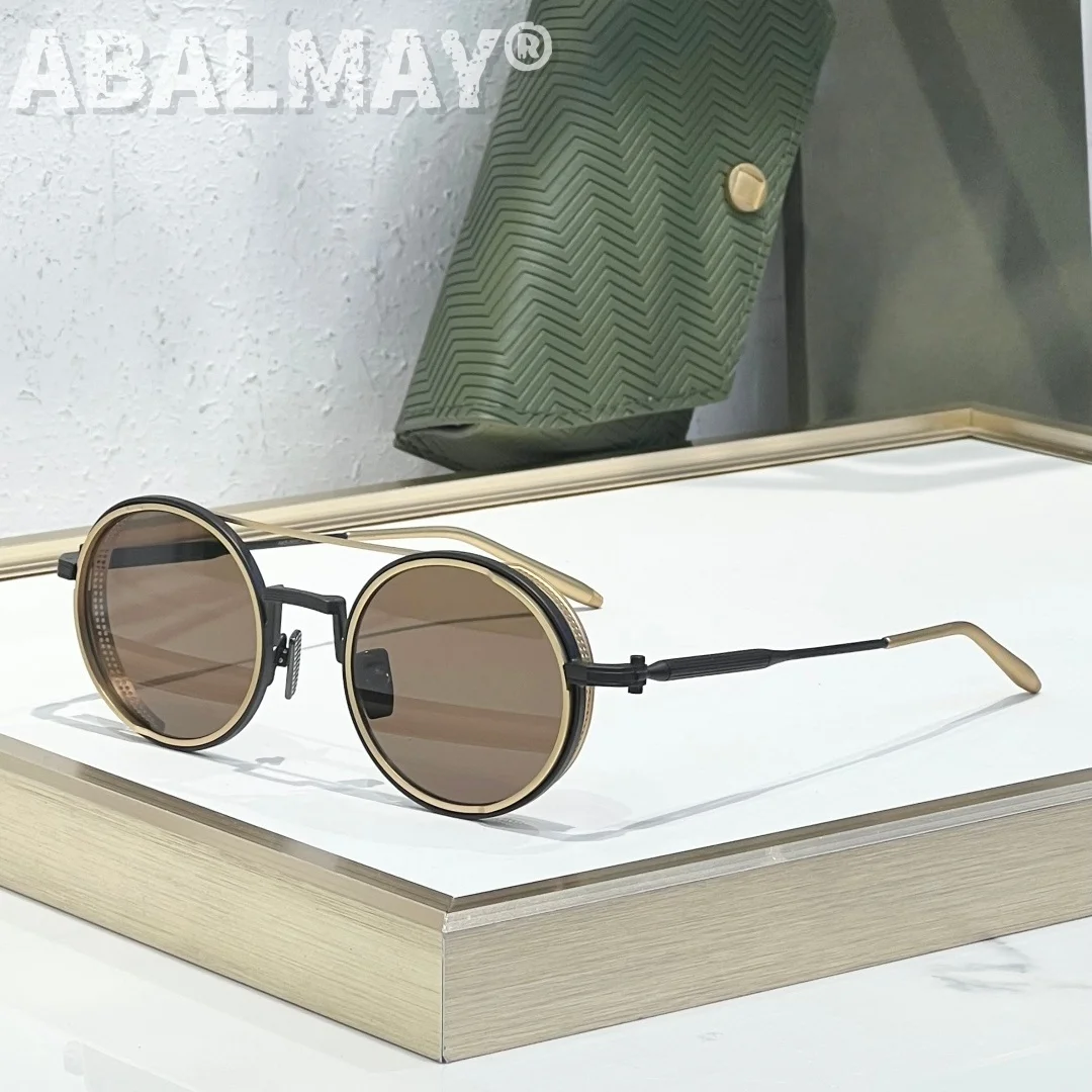 

Top High Quality Sunglasses for Men and Women AKS-505 SIZE 46-22 Style UV400 Retro Fashion Special Design Sun Glasses with box