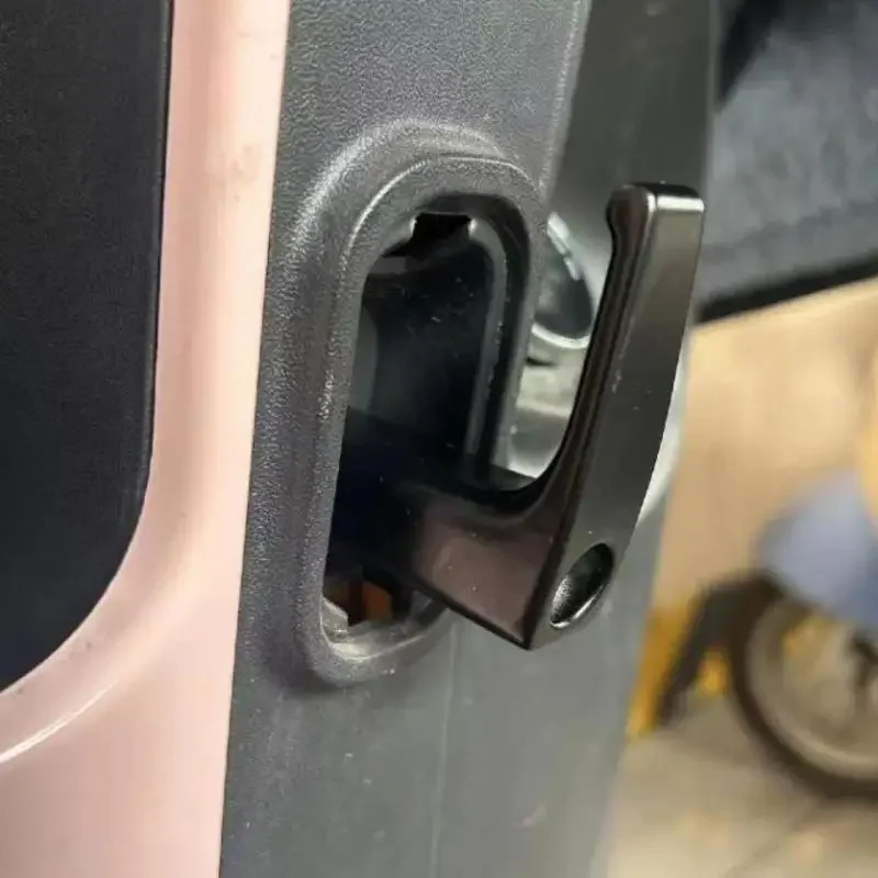 1 Zestaw Wytrzymały Hak do Przechowywania Roweru Uniwersalny Hak Motocyklowy Wieszak na Skuter do Roweru Elektrycznego Akcesoria DIY