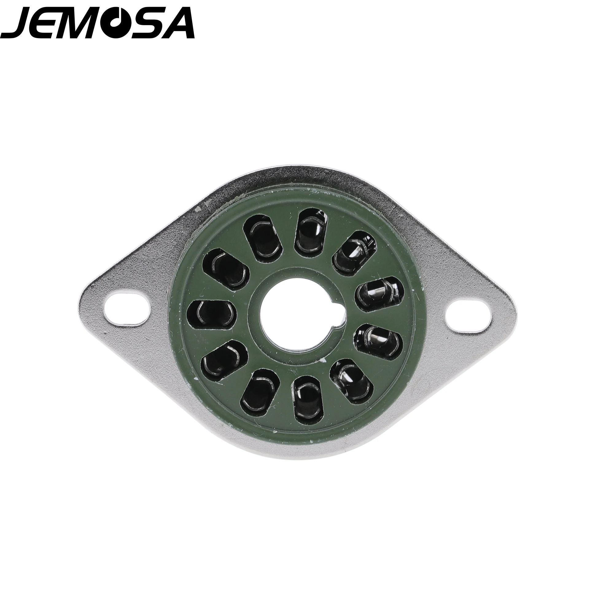 2 pçs 11pin tubo soquete baquelite GZS11-A soquetes válvula tubo de vácuo amplificador áudio do vintage alta fidelidade