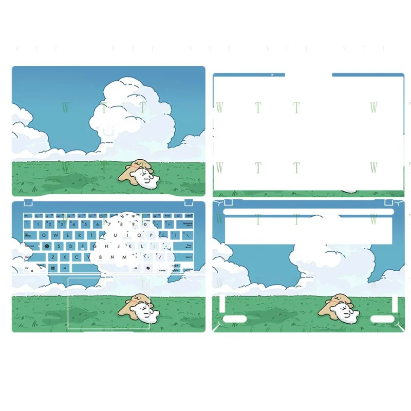 

TT Dazzle Laptop Protector Stickers For ASUS Vivobook S 14 OLED M5406