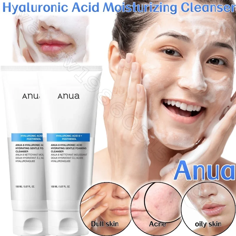 

Hyaluronic Acid Cleanser Moisturizing Cleansing Oil Control Blackhead Removal Soothing Calming Deep Cleansing Pore Cleaning