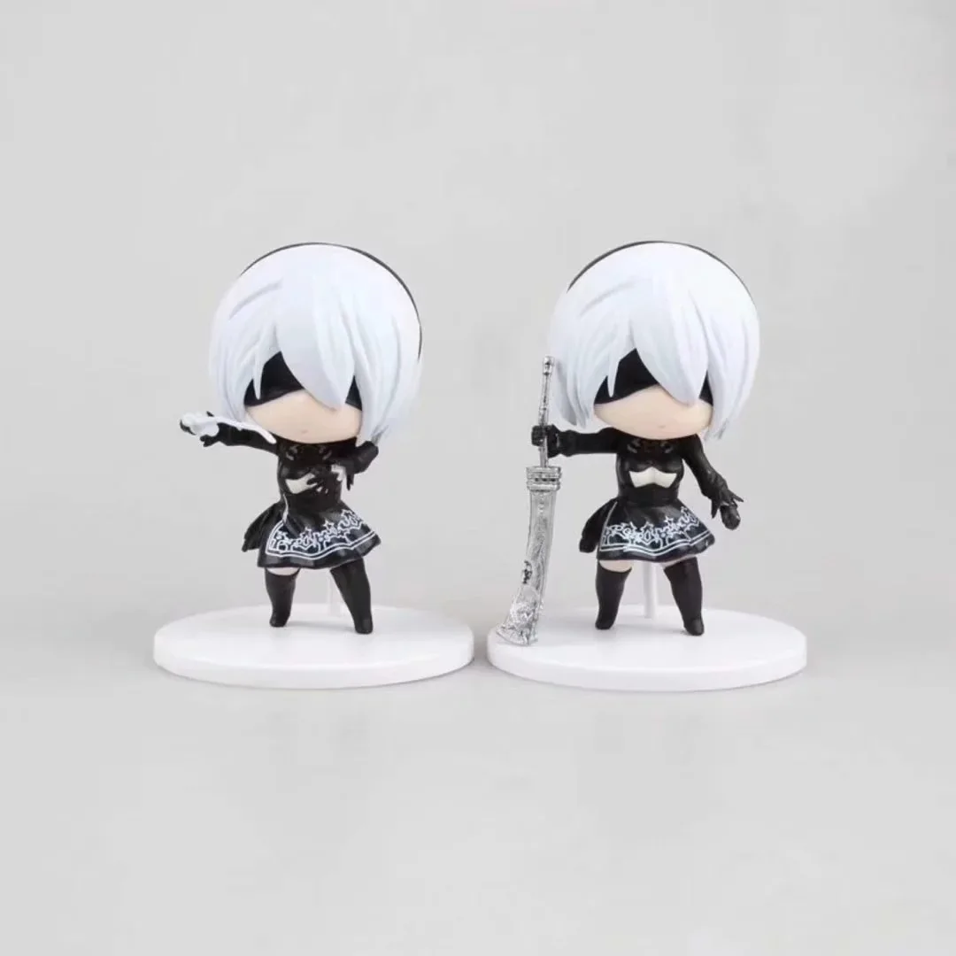 Q Style NieR:Automata Delicate Workmanship Kawaii Beauty Model Computer Case or Table Decoration Birthday Gift for Kid or Friend