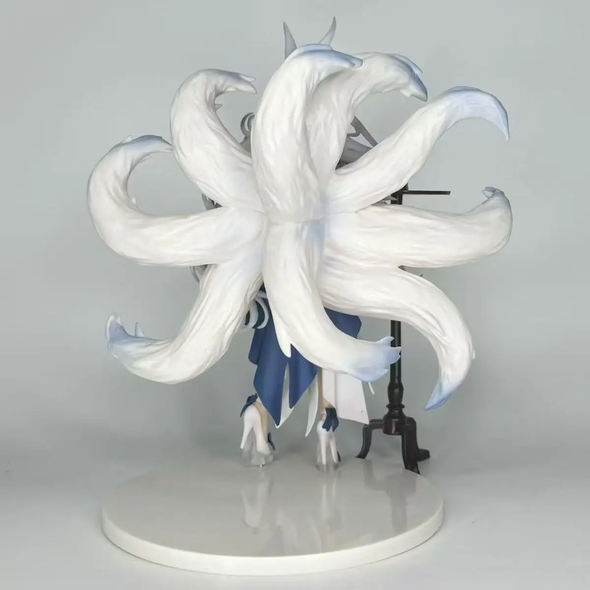 재고 있음 27cm 아즈르 레인 시나노 텐 나이츠 수집용 PVC 장식품 테일 폭스 드래곤볼Z 피규어 애니메이션 수공예품 장난감 선물