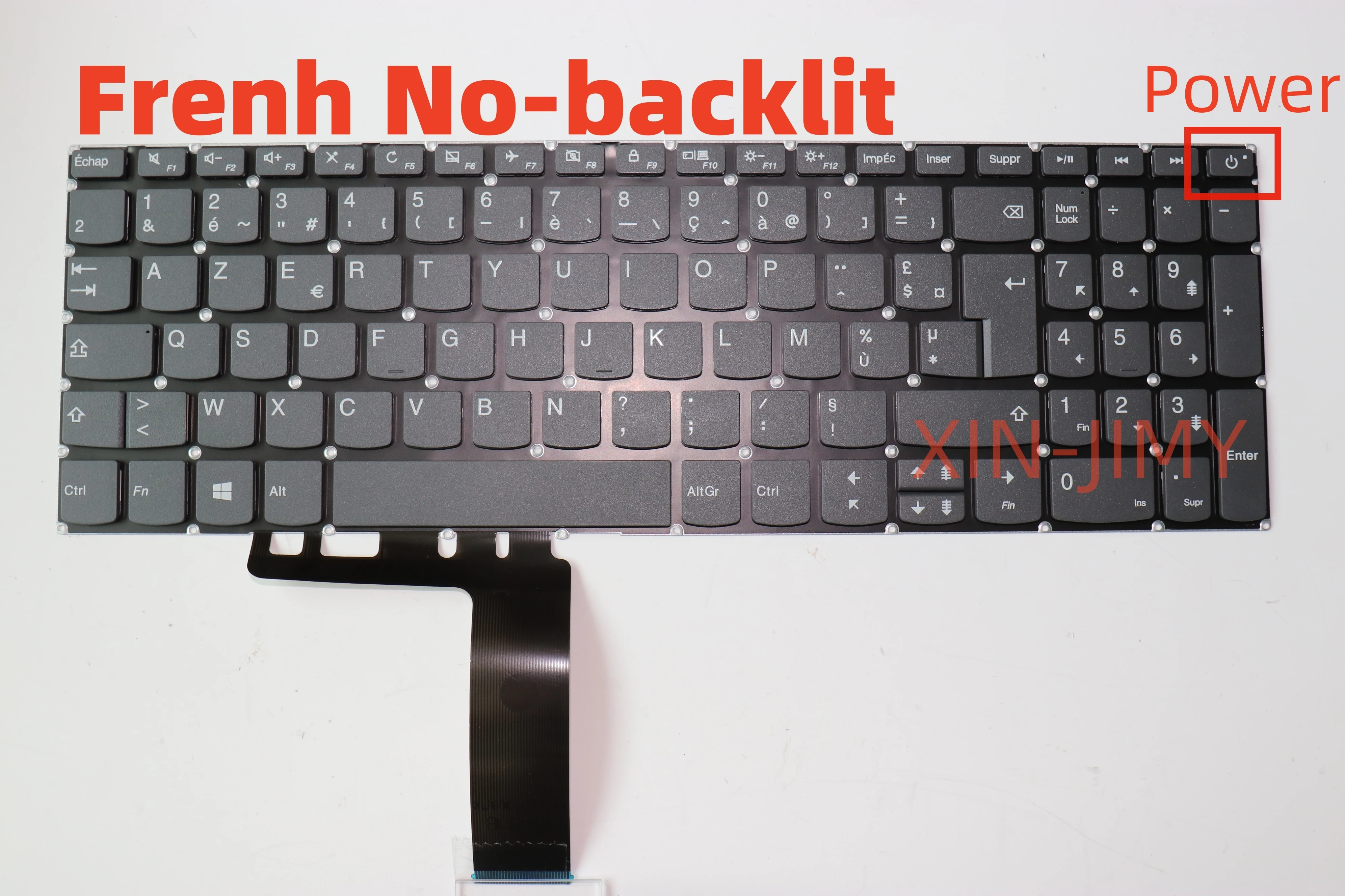 

Французская клавиатура для ноутбука AZERTY для Lenovo IdeaPad 320-15 320-15ABR 320-15AST 320-15IAP 320-15IKB 3-17ADA05 3-17ARE05 3-17IML05