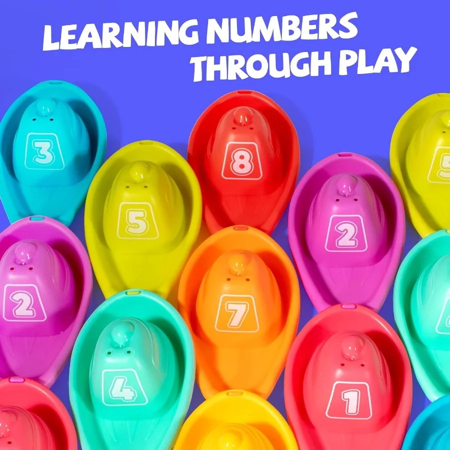 ألعاب حمام خالية من القالب للأطفال الصغار بعمر 18 شهرًا