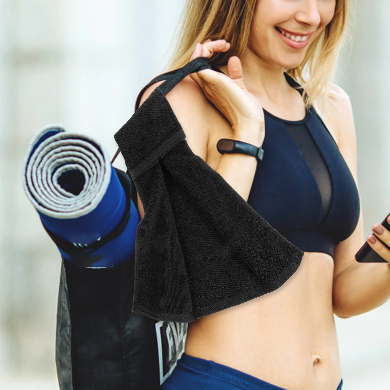 

Portable Sweat Absorbent Towel for Sports Quick Dry Travel Towel for Women Men Gym Beach Swimming Hiking Camping