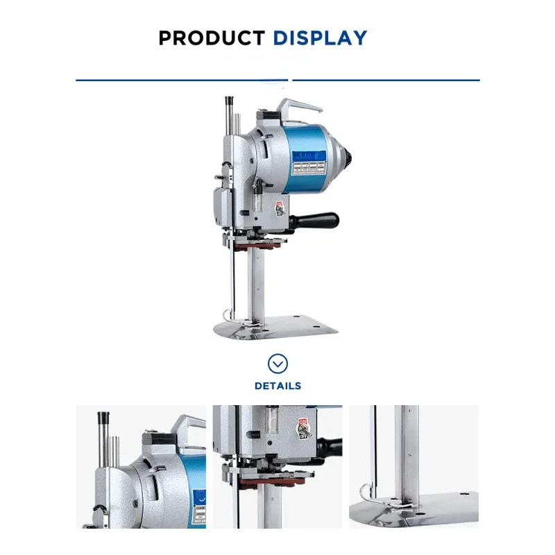 Macchina da cucire industriale per affilare e tagliare indumenti automatica