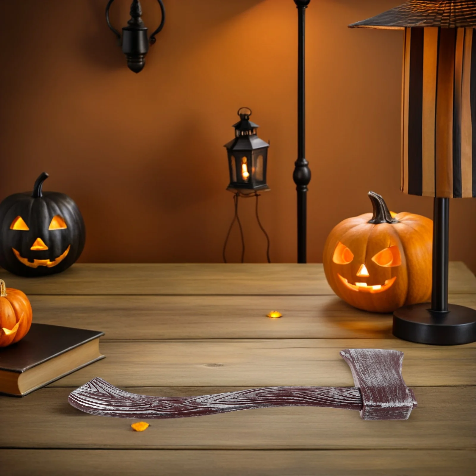 2개 해적 도끼 소품 플라스틱 사실적인 가짜 도끼 할로윈 코스프레 무대 공연 파티 장식 어린이 해적 파티용