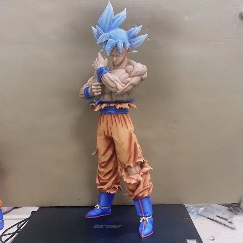 

Dragon Ball Anime Figure Super Son Goku Figure Double-Headed Migatte No Gokui Action Ultra Instinct Pvc Collection Model Toys