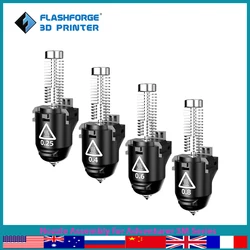 Flashforge 3D 프린터 액세서리, 어드벤처러 5M 시리즈용 깍지 어셈블리, 고속 노즐, 0.25mm, 0.4mm, 0.6mm, 0.8mm