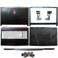 NEW Laptop LCD For MSI GE63 GE63VR-7RT-7RE MS-16P1 MS-16P5 LCD Back Cover/Front Bezel/Hinges/Hinges Cover/Palmrest/Bottom Case