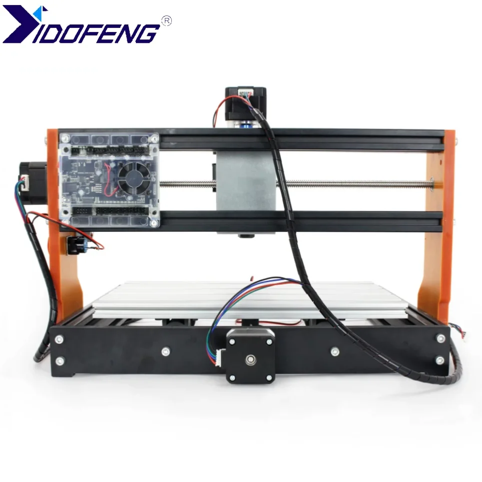 

3018 Pro Оранжевый 3-осевой CNC GRBL Control DIY Фрезерный станок с ЧПУ Фрезерный станок по дереву Лазерный гравировальный станок