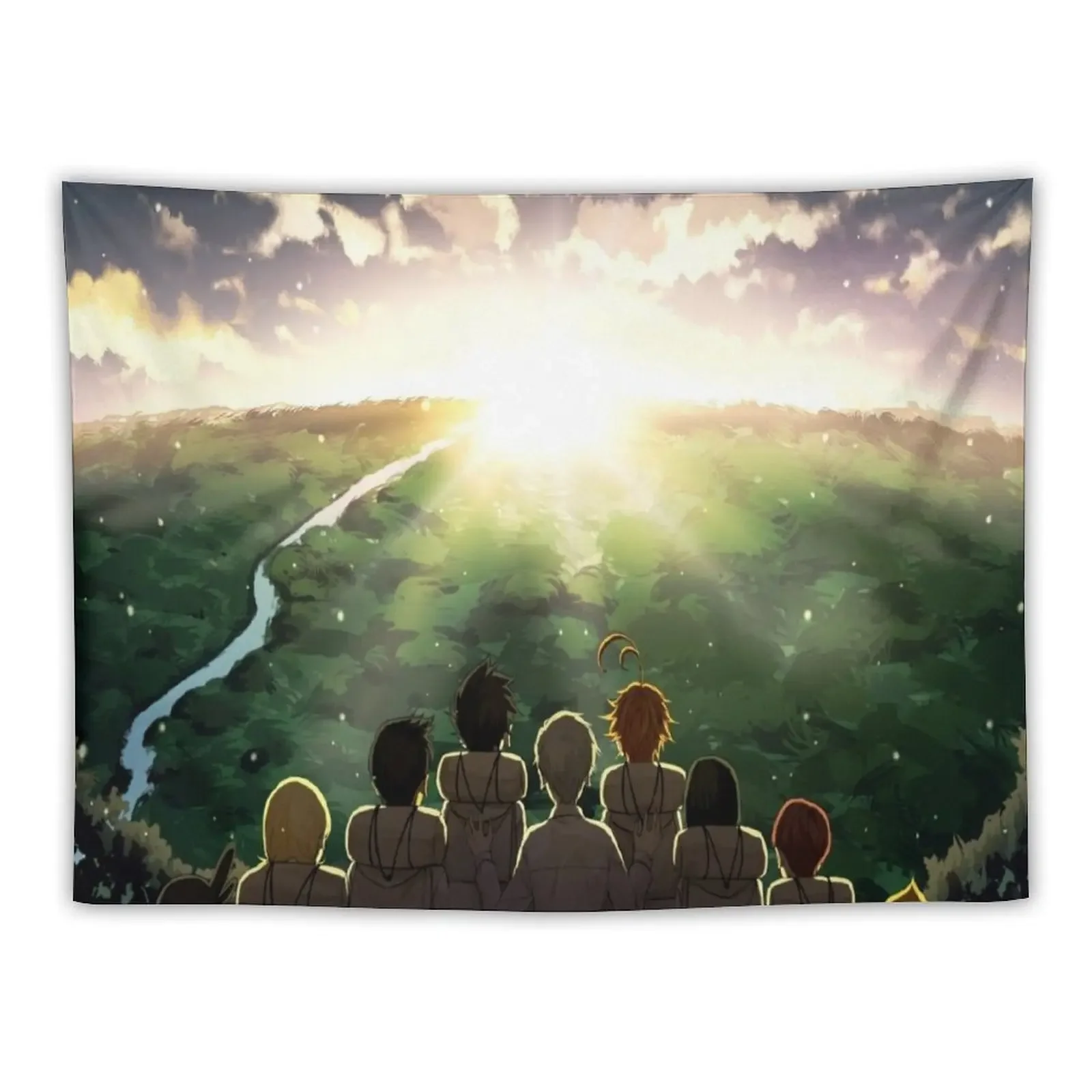 The promised neverland Yakusoku no Nebārando Tapestry Things To Decorate The Room Decor For Room Tapestry