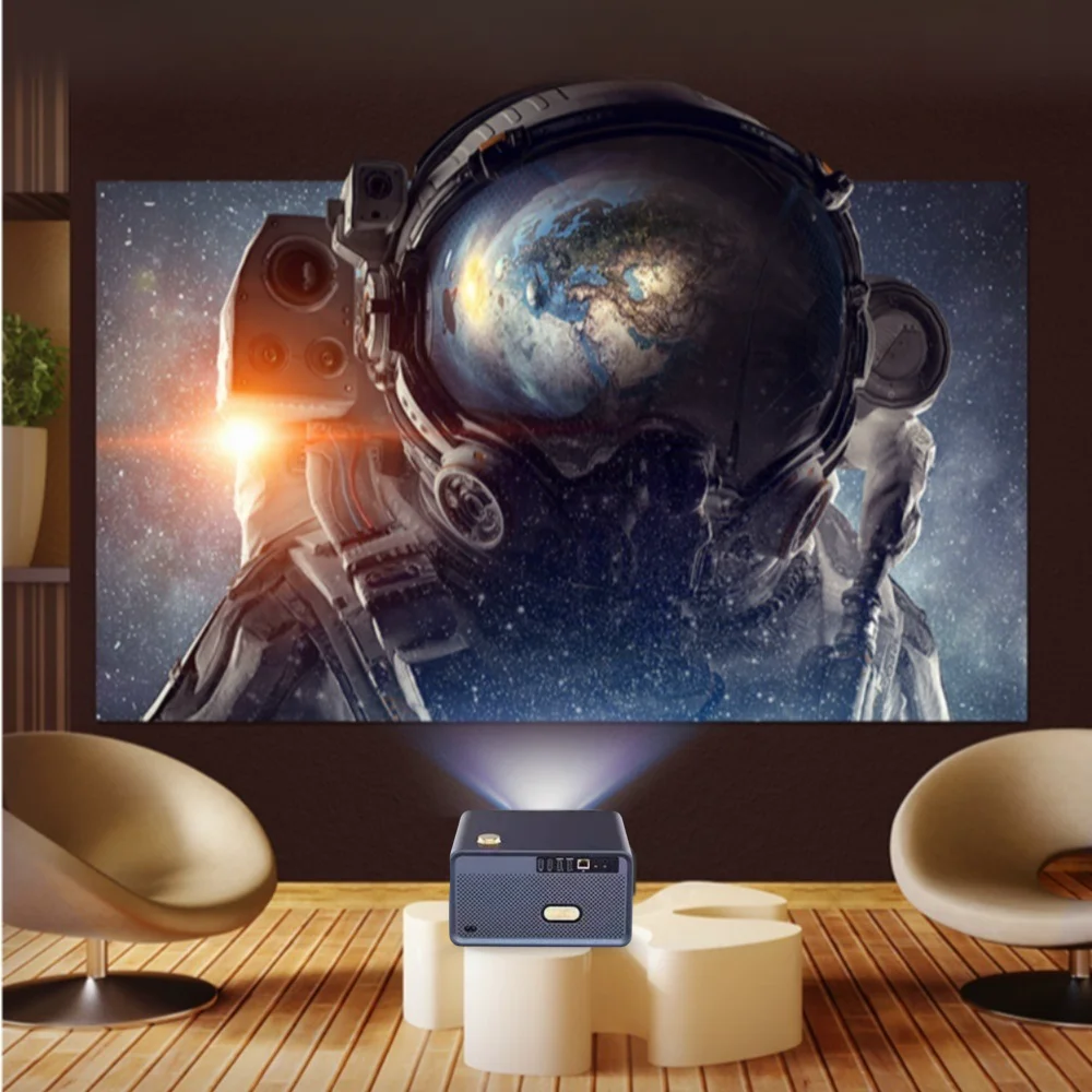 Autofocus High-quality 2+32G Dual Wifi 4k Video projector 1080P Full HD Home Theater Projector Smart Mini Projector