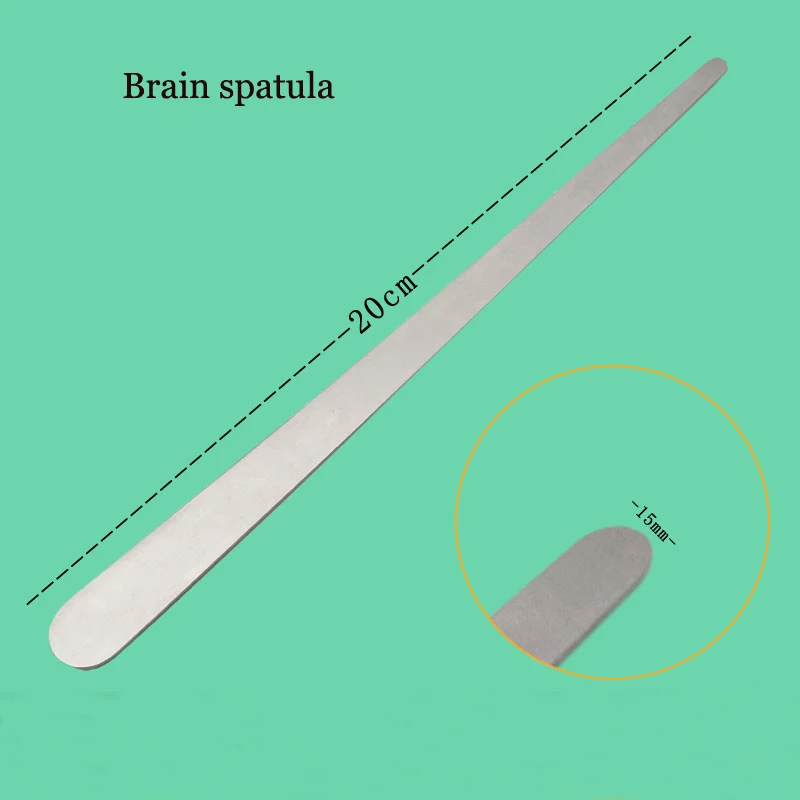 Descascador cerebral, instrumento cirúrgico de placa cerebral, ferramenta para animais de estimação, ferramenta de descascador de micropreervas