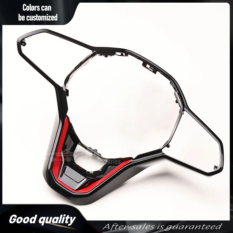 Steering Wheel Frame For Volkswagen Golf 8 GTI MK8, With New R Logo Frame, Car Accessories, Steering Wheel Accessories